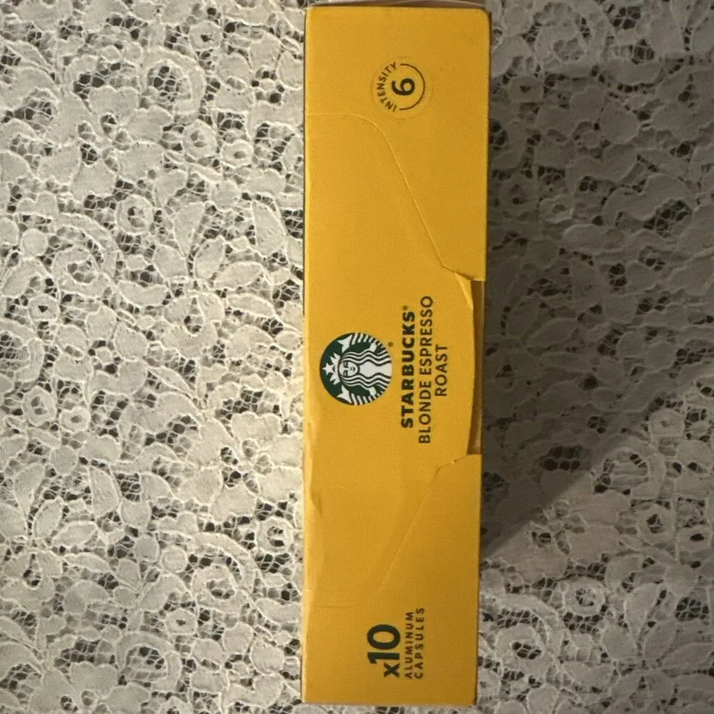 Starbucks by Nespresso Vertuo - BLONDE ESPRESSO ROAST - 50 Count Total - 04/2027
